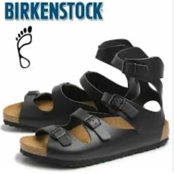 Birkenstock Shoes - Birkenstock women 10 Athens Gladiator sandals